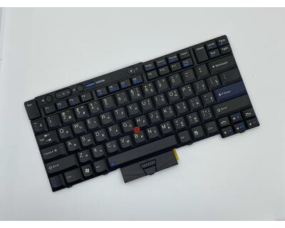 Клавіатура для ноутбука Lenovo ThinkPad (T400S, T410, T410I, X220, T400, T520, T420) з вказівником (Point Stick) Black RU - фото 2