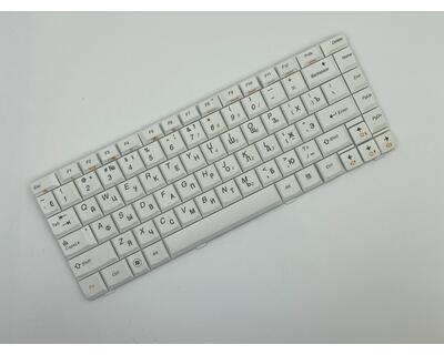 Клавіатура для ноутбука Lenovo IdeaPad (U450, E45) White, RU - фото 2