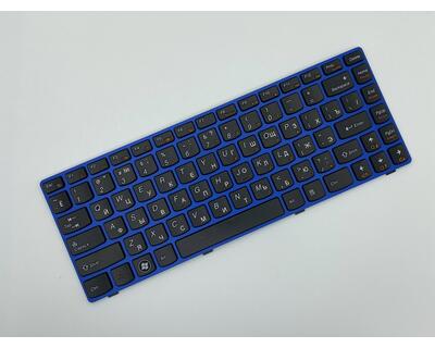 Клавиатура для ноутбука Lenovo IdeaPad (Z470, G470Ah, G470GH, Z370) Black, (BlueFrame), RU - фото 2