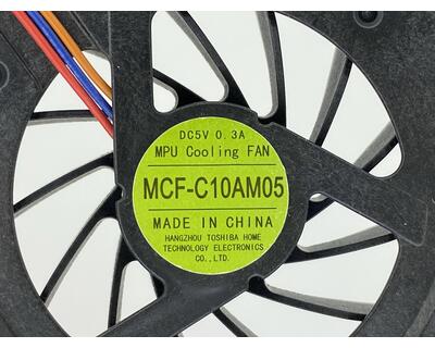 Вентилятор для ноутбука Lenovo ThinkPad Z60, Z60M, Z61, Z61M, 5V 0.3A 3-pin WPU - фото 3