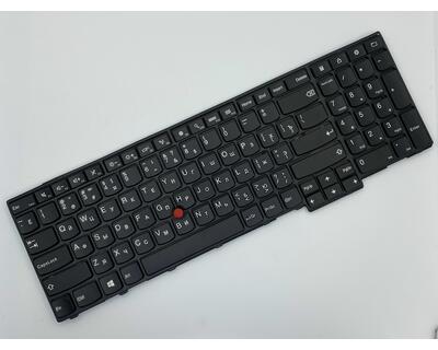 Клавиатура для ноутбука Lenovo ThinkPad Edge (E531) с указателем (Point Stick) Black, Black Frame, RU - фото 2