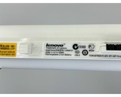 Акумуляторна батарея для ноутбука Lenovo-IBM L08C3B21 S10 11.1V White 4400mAh Orig - фото 3