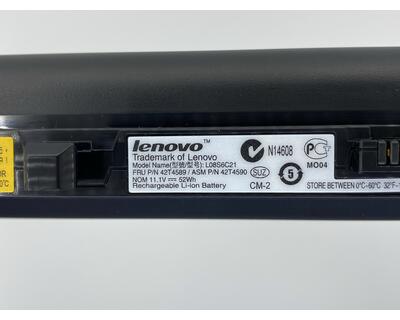 Аккумуляторная батарея для ноутбука Lenovo-IBM L08C3B21 S10 11.1V Black 4800mAh Orig - фото 3