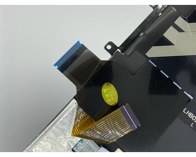 Клавіатура для ноутбука Lenovo ThinkPad (X240, X240S, X240I) з підсвіткою (Light), з вказівником (Point Stick) Black, Black Frame, RU - фото 4