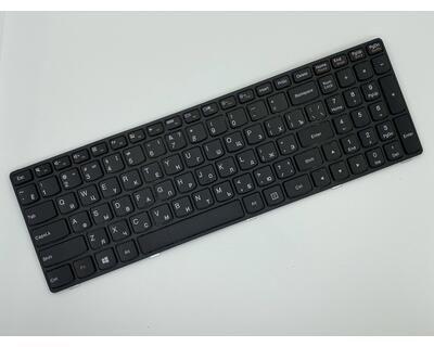 Клавіатура для ноутбука Lenovo IdeaPad G500, G505, G510, G700, G710 , Black, (Black Frame) RU - фото 2