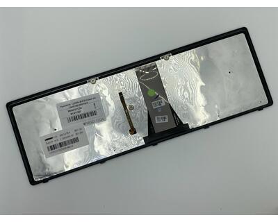 Клавиатурадля ноутбука Lenovo IdeaPad (G505S, Z510) с подсветкой (Light), Black, (Silver Frame), RU