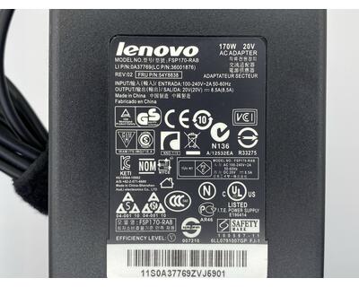 Блок питания для ноутбука Lenovo 170W 20V 8.5A 5.5x2.5mm FSP170-RAB Orig - фото 3