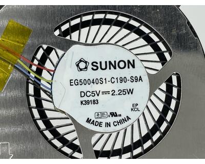 Вентилятор для ноутбука Lenovo IdeaPad Yoga 11s 5V 0.22A 4-pin SUNON - фото 3