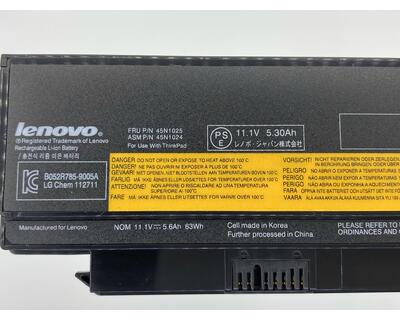 Акумуляторна батарея для ноутбука Lenovo-IBM 42T4863 ThinkPad X220 11.1V Black 5160mAh Orig - фото 3