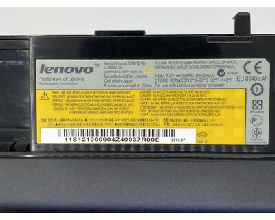 Акумуляторна батарея для ноутбука Lenovo-IBM L09M4T09 IdeaPad S10-3T 7.4V Black 9200mAh Orig - фото 3