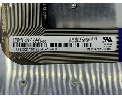 Клавиатура для ноутбука Lenovo IdeaPad (Yoga 2-11) Black, (No Frame), RU - фото 3