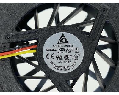 Вентилятор для ноутбука Lenovo ThinkPad E43, K43 CPU, 5V 0.4A 3-pin Brushless - фото 3