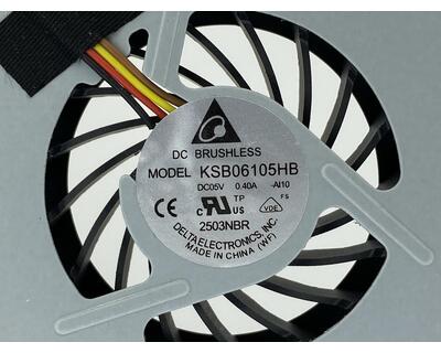 Вентилятор для ноутбука Lenovo Ideapad Y485, Y485P, 5V 0.4A 4-pin Brushless - фото 3