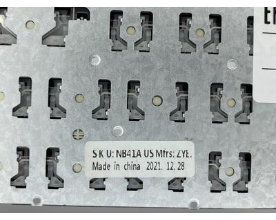 Клавиатура для ноутбука Lenovo IdeaPad (310-14IAP, 310-14IKB, 310-14ISK, V510-14ikb) Black, (No Frame) RU - фото 3