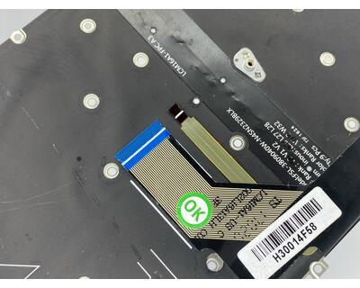 Клавіатура для ноутбука Lenovo Yoga 5 Pro (910) Black з підсвіткою (Light), (No Frame) RU - фото 4