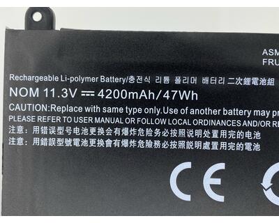 Акумуляторна батарея для ноутбука Lenovo 45N1754 Thinkpad E450 11.3V Black 4200mAh OEM - фото 3