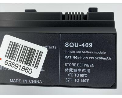 Акумуляторна батарея для ноутбука Lenovo-IBM SQU-409 IdeaPad Y200 11.1V Black 5200mAh OEM - фото 3