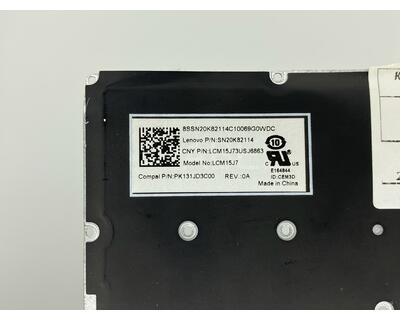 Клавіатура для ноутбука Lenovo IdeaPad (310S-15IKB) Black з підсвіткою (Light), (No Frame), RU - фото 3