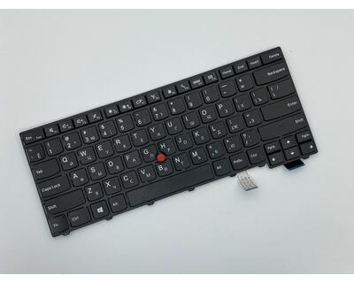 Клавіатура для ноутбука Lenovo Thinkpad (T460S, T470S) Black, (Black Frame), RU - фото 2