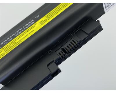 Акумуляторна батарея для ноутбука Lenovo 92P1104 ThinkPad T60 10.8V Black 5200mAh OEM - фото 4