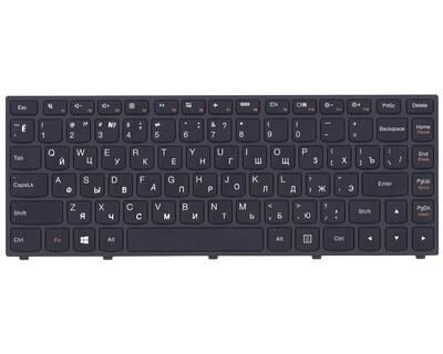 Клавіатура для ноутбука Lenovo IdeaPad (Yoga 13) Black, Black Frame RU - фото 2