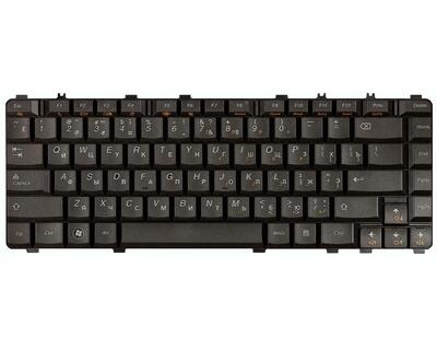 Клавіатура для ноутбука Lenovo IdeaPad (Y450, Y450A, Y450G, Y550, Y550A, Y460, Y560, B460) Black, (Black Frame), RU - фото 2