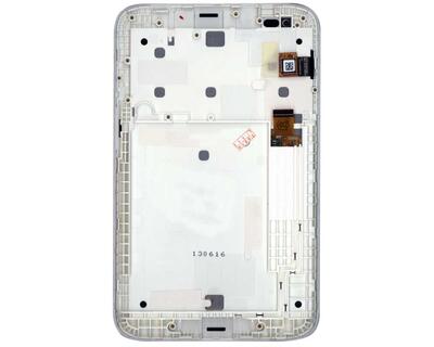 Матрица с тачскрином (модуль) для Lenovo IdeaTab A1000 белый с рамкой - фото 2