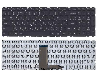 Клавіатура для ноутбука Lenovo Yoga (500-15) Black (No Frame) RU - фото 5