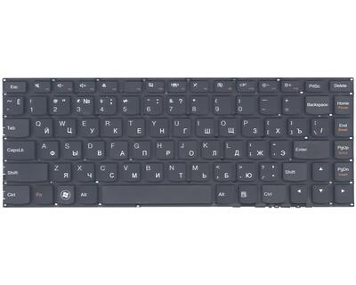 Клавіатура для ноутбука Lenovo IdeaPad (U400) Black, (No Frame), RU - фото 6