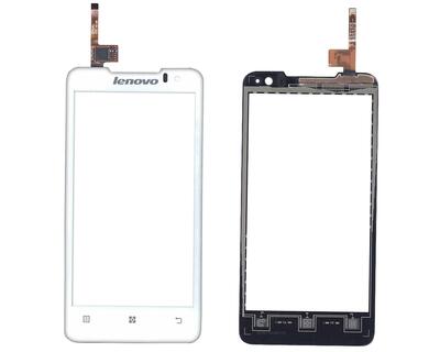 Тачскрін (Сенсорне скло) для смартфона Lenovo P770 білий