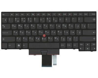 Клавіатура для ноутбука Lenovo ThinkPad Edge (E430, E430C, E435), з вказівником (Point Stick) Black, RU - фото 2