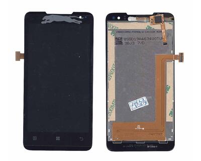 Матриця з тачскріном (модуль) для Lenovo IdeaPhone P770 чорний