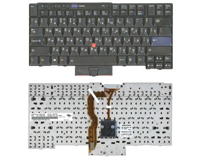 Клавіатура для ноутбука Lenovo ThinkPad (T400S, T410, T410I, X220, T400, T520, T420) з вказівником (Point Stick) Black RU - фото 5