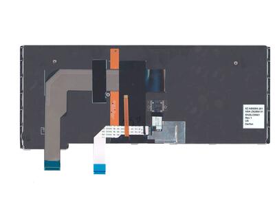 Клавіатура для ноутбука Lenovo Yoga (S3-14) з підсвіткою (Light), з вказівником (Point Stick), Black, (Black Frame) RU - фото 3