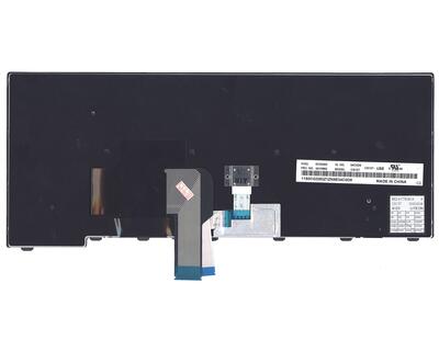Клавіатура для ноутбука Lenovo ThinkPad Edge (T440, T440P, T440S) з підсвіткою (Light), з вказівником (Point Stick) Black, Black Frame, RU - фото 3