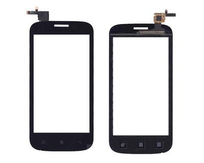 Тачскрин (Сенсорное стекло) для смартфона Lenovo A760 черное