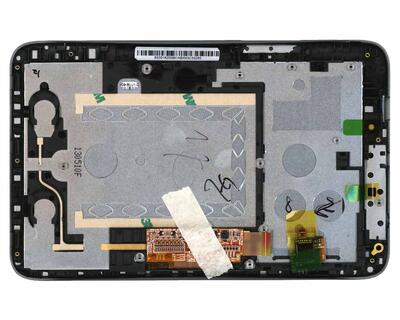 Матриця з тачскріном (модуль) для Lenovo IdeaTab A2107 чорний із рамкою