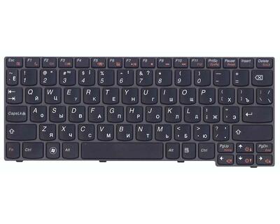 Клавіатура для ноутбука Lenovo IdeaPad (U160, U165) Black, (Black Frame), RU - фото 2