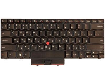 Клавіатура для ноутбука Lenovo ThinkPad Edge (13), з вказівником (Point Stick) Black, RU - фото 2