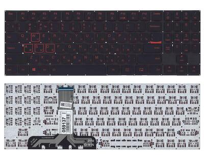 Клавіатура для ноутбука Lenovo Legion (Y520, Y520-15IKB) Black, (No Frame), RU