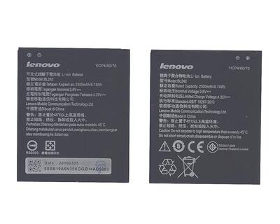 Акумуляторна батарея для Lenovo BL242 A6010 K3 3.8V Black 2300mAh 8.74Wh