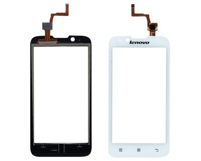 Тачскрин (Сенсорное стекло) для смартфона Lenovo IdeaPhone A328 белый