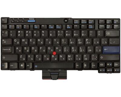 Клавіатура для ноутбука Lenovo ThinkPad (X200, X201) з вказівником (Point Stick) Black RU - фото 2