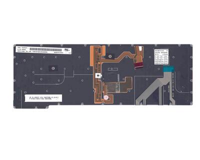 Клавиатура для ноутбука Lenovo ThinkPad carbon Gen 2 2014 (X1) с подсветкой (Light), с указателем (Point Stick) Black, No Frame, RU - фото 3