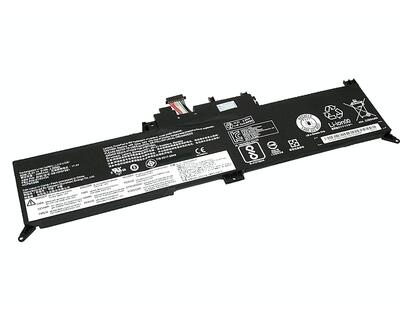 Аккумуляторная батарея для ноутбука Lenovo 01AV433 ThinkPad Yoga 370 15.28V Black 3355mAh