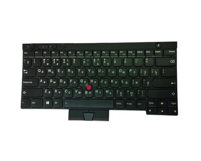 Клавиатура для ноутбука Lenovo ThinkPad (T430, T430I, X230, T530, L430, L530) с указателем (Point Stick) Black, Black Frame, RU - фото 5