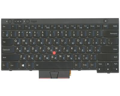 Клавіатура для ноутбука Lenovo ThinkPad (T430, T430I, X230, T530, L430, L530) з вказівником (Point Stick) Black, Black Frame, RU - фото 2