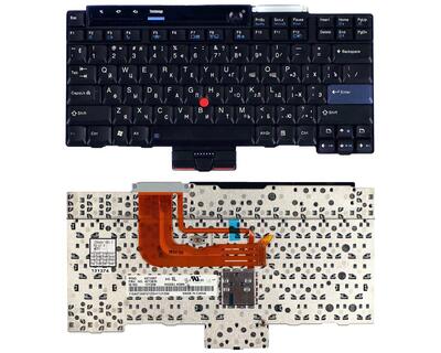 Клавиатура для ноутбука Lenovo ThinkPad (X300, X301) с указателем (Point Stick) Black, RU