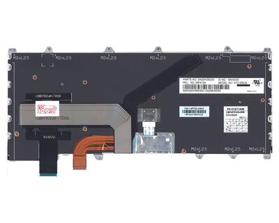 Клавіатура для ноутбука Lenovo ThinkPad (Yoga 260, 460) з вказівником (Point Stick), з підсвіткою (Light) Black RU - фото 3