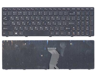 Клавіатура для ноутбука Lenovo IdeaPad (G500, G700), Black, (Black Frame) RU - фото 5